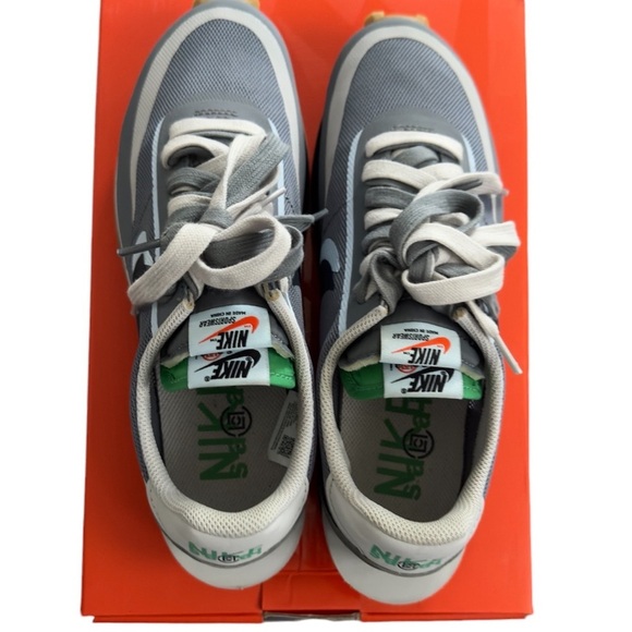 Nike Sacai x Clot x LDWaffle 'Kiss Of Death 2' Men’s Size 8 Cool Grey DH3114 001 - Picture 6 of 8